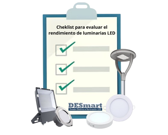 Checklist para evaluar el rendimiento óptimo de luminarias LED ...